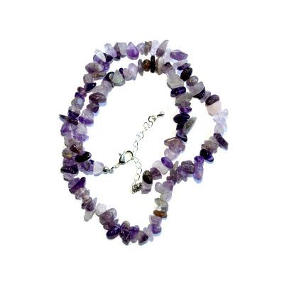 Améthyste Collier en Pierre Baroque