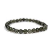 Bracelet en Pierres Boules de Labradorite (6 mm)