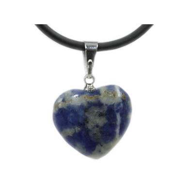 Pendentif Coeur en Lapis Lazuli 1,8 cm