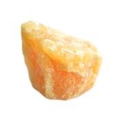 Calcite Orange Pierre Brute de Collection de 320 grs Pièce Unique N° 1PYY22-ca