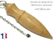 Pendule Amon Création en Bois de Châtaignier Pièce Unique N°AMONCH-8