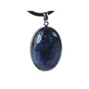 Sodalite Pendentif Cabochon Ovale 18X13 mm