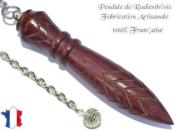 Pendule Egyptien Thot Plombé en Bois d'Amarante Gravé Modèle Unique N°THOAMARAPL-6