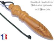 Pendule Egyptien Thot Plombé en Bois d'Olivier Pièce Unique N°THOOLPLPTCF-164