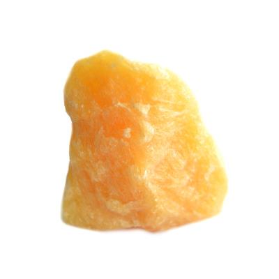 Calcite Orange Pierre Brute de Collection de 310 grs Pièce Unique N° 1PZA8-ca