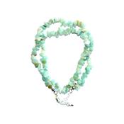 Amazonite Collier en Pierre Baroque