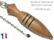 Pendule Amon Création en Bois de Noyer Pièce Unique N°AMNOY-12