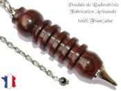 Pendule Egyptien Isis en Bois de Violette Pièce Unique N°ISIVI-1