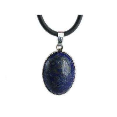 Lapis Lazuli Pendentif Cabochon Ovale 18X13 mm