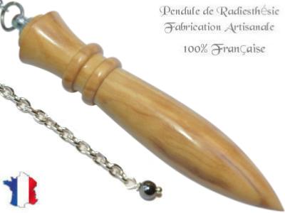Pendule Egyptien en Bois d'Olivier Pièce Unique N°EGYOL-25