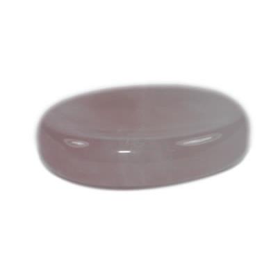 Galet Worry Stone en Quartz Rose