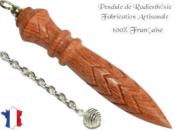 Pendule de Thot Plombé en Bois de Rose Pièce Unique N°THOROSPLPT- 30