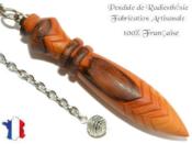 Pendule de Thot Plombé en Bois d'If Pièce Unique N°THOIFPL-11