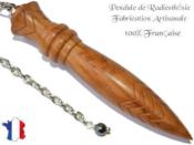 Pendule Egyptien Thot en Bois d'Olivier Grav Pice Unique NTHOOL-188