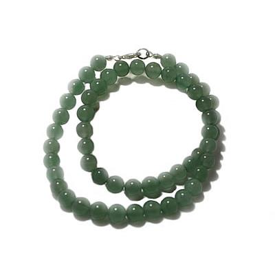 Collier en Pierres Boules d'Aventurine Verte 6 mm