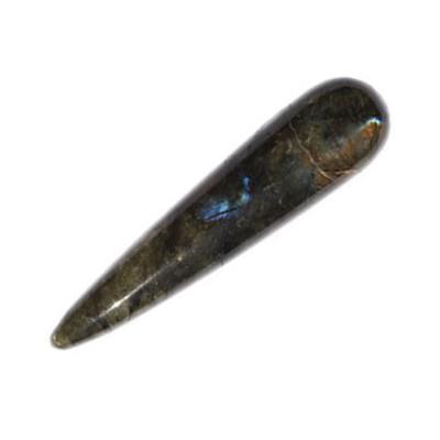 Bâton de Massage Lisse en labradorite