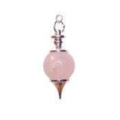 Pendule Séphoroton en Quartz Rose