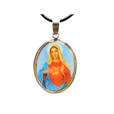 Vierge au Coeur Sacré Médaille Chrétienne