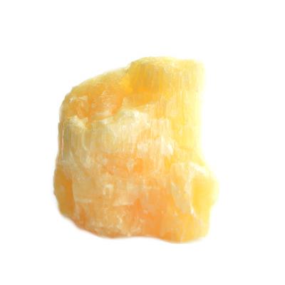 Calcite Orange Pierre Brute de Collection de 275 grs Pièce Unique N° 1QDX6-ca