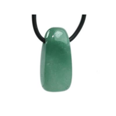 Aventurine Verte Pendentif Pierre Roulée