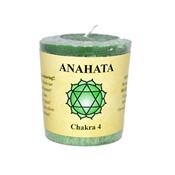 Bougie Chakra Coeur (4) Anahata Aux Huiles Essentielles