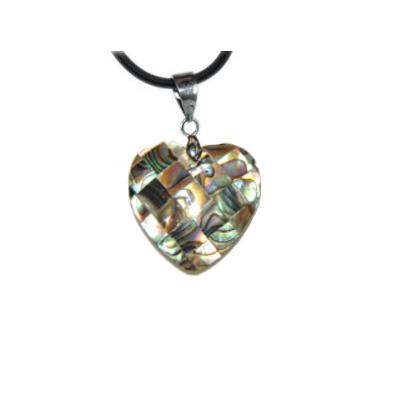 Abalone Pendentif Coeur