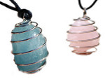 Pendentifs Cages Pierres Roules