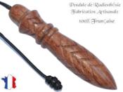 Pendule de Thot Plombé en Bois de Rose Pièce Unique N°THOROSPLPTC-35