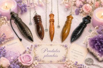 Pendules Divinatoires Artisanaux Plomb�s