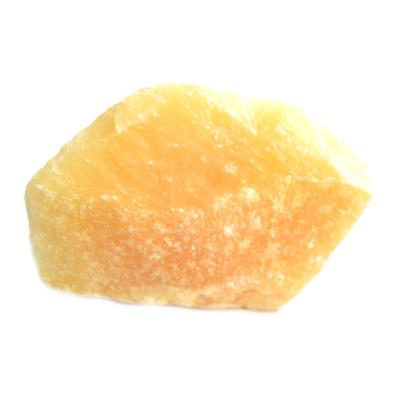 Calcite Orange Pierre Brute de Collection de 230 grs Pièce Unique N° 1PYX3-ca