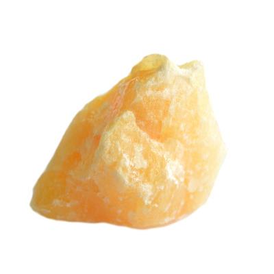 Calcite Orange Pierre Brute de Collection de 250 grs Pièce Unique N° 1PZD1-ca