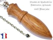 Pendule Amon Création en Bois de Chêne Pièce Unique N°AMCHEN-5