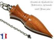 Pendule Amon Création en Bois de Platane Pièce Unique N°AMPLA-6