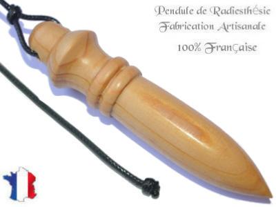 Pendule Egyptien en Bois de Cèdre du Liban Pièce Unique N°EGYCDRLI-2