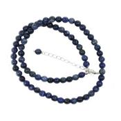 Collier en Pierres Boules de Sodalite 6 mm