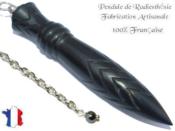 Pendule Egyptien Thot en Bois d'Ebène Gravé Pièce Unique N°THOEB-87