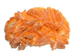 Vanadinite sur Baryte