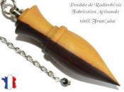 Pendule Amon Création en Bois de Violette avec Aubier Pièce Unique N°AMVAUB-9
