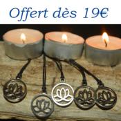 Un Pendentif Fleur de Lotus Offert dès 19 Euros d'achat Valable du 1 au 11 Février 2026 (22h00) Modèle Selon Disponibilité