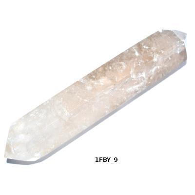 Bâton de Massage Facetté Bi Terminé de Quartz Fumé N° 1FBY9