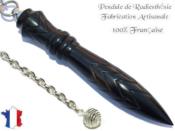 Pendule Egyptien Thot Plomb� en Bois d'Eb�ne du Gabon Pi�ce Unique N�THOEBPL-89