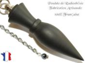 Pendule Amon Création en Bois d'Ebène Pièce Unique N°AMEB-10