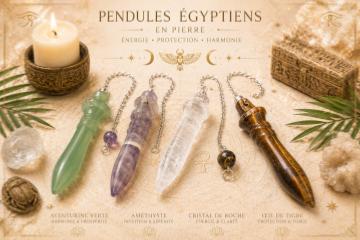 Pendules Egyptien en Pierres