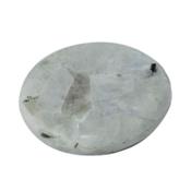 Galet Worry Stone Pierre de Lune Blanche