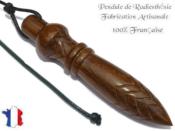 Pendule de Thot Plomb en Bois d'Ebne Verte Pice Unique NTHOEBVPLPT- 7