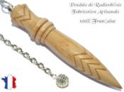 Pendule de Thot Plomb et Grav en Bois de Tilleul Pice Unique NTHOTILPL-5