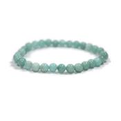 Bracelet en Pierres Boules d'Amazonite (6 mm)