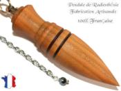 Pendule Amon Création en Bois de Merisier Pièce Unique N°AMMER-8