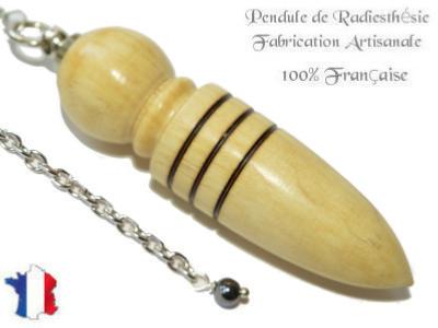 Pendule Celte Création en Bois de Marronnier Piéce unique N°CELMAR-3