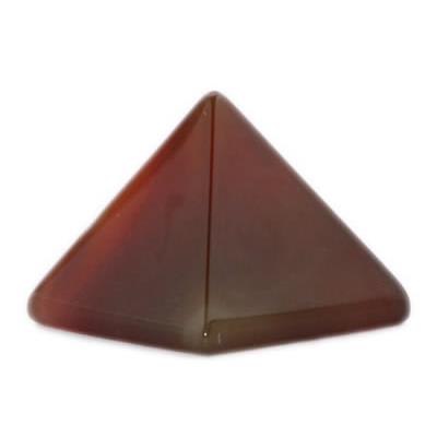 Pyramide en Pierre de Cornaline 4 cm